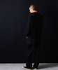 Picture No.73 of NUMBER (N)INE Multi-pocket Cargo Pants / Multi-pocket Buckle Belt Elastic Waist Cargo Pants F25NP002