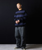 Picture No.63 of NUMBER (N)INE VINTAGE STONE WASH BELTED WIDE PANTS / Vintage Wash Buckle Belted Wide Pants F25NP001