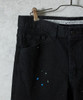 Picture No.4 of NUMBER (N)INE Hand painted tapered skinny denim jeans black one wash BA2NP005P