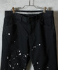 Picture No.11 of NUMBER (N)INE Hand painted tapered skinny denim jeans black one wash BA2NP005P
