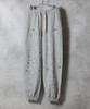 Picture No.1 of NUMBER (N)INE HAND PAINTED FIRM COTTON EASY SWEATPANTS / Hand Painted Firm Cotton Easy Sweatpants F25GNC007P