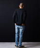 Picture No.10 of NUMBER (N)INE TAPERED SKINNY DENIM JEANS VINTAGE WASH / Tapered skinny denim Pants vintage wash BA2NP003