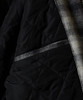 Picture No.29 of NUMBER (N)INE WOOL MELTON OMBRE PRAID INSIDE QUILTING RIB JACKET / Wool Melton Ombre Check Quilted Lining Rib Jacket F25NJ004
