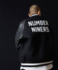 Picture No.5 of NUMBER (N)INE Raglan Sleeve Zipper Stadium Jacket F25NJ003