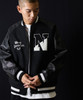 Picture No.7 of NUMBER (N)INE Raglan Sleeve Zipper Stadium Jacket F25NJ003