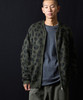 Picture No.13 of NUMBER (N)INE LEOPARD JACQUARD KNIT ZIP-UP CARDIGAN / Leopard Jacquard Knit Zip-Up Cardigan F25NK004