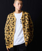 Picture No.22 of NUMBER (N)INE LEOPARD JACQUARD KNIT ZIP-UP CARDIGAN / Leopard Jacquard Knit Zip-Up Cardigan F25NK004