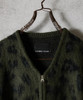 Picture No.40 of NUMBER (N)INE LEOPARD JACQUARD KNIT ZIP-UP CARDIGAN / Leopard Jacquard Knit Zip-Up Cardigan F25NK004