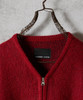 Picture No.47 of NUMBER (N)INE MOHAIR SOLID JACQUARD KNIT ZIP-UP CARDIGAN / Mohair solid jacquard knit Zip-up cardigan F25NK002