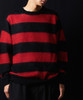 Picture No.32 of NUMBER (N)INE MOHAIR WIDE STRIPED KNIT SWEATER / Mohair wide striped Crew Neck knit sweater F25NK001