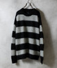 Picture No.41 of NUMBER (N)INE MOHAIR WIDE STRIPED KNIT SWEATER / Mohair wide striped Crew Neck knit sweater F25NK001
