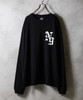 Picture No.37 of NUMBER (N)INE PREMIUM COTTON NUMBERING LOGO FOOTBALL L/S T-SHIRT / Premium cotton numbering logo Print football Long Tee F25NLT003