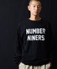 Picture No.13 of NUMBER (N)INE PREMIUM COTTON NUMBER NINERS LOGO FOOTBALL L/S T-SHIRT / Premium cotton Number Niners logo Print football Long-sleeved T-shirt F25NLT002