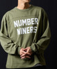 Picture No.25 of NUMBER (N)INE PREMIUM COTTON NUMBER NINERS LOGO FOOTBALL L/S T-SHIRT / Premium cotton Number Niners logo Print football Long-sleeved T-shirt F25NLT002
