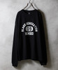Picture No.1 of NUMBER (N)INE PREMIUM COTTON COLLEGE LOGO FOOTBALL L/S T-SHIRT / Premium Cotton College Logo Football Long T-Shirt F25NLT001
