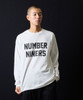 Picture No.5 of NUMBER (N)INE NUMBER NINERS PRINTED CLASSIC L/S T-SHIRT / Number Niners Logo Print classic Long T-shirt F25NLT009