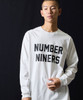 Picture No.6 of NUMBER (N)INE NUMBER NINERS PRINTED CLASSIC L/S T-SHIRT / Number Niners Logo Print classic Long T-shirt F25NLT009