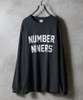 Picture No.32 of NUMBER (N)INE NUMBER NINERS PRINTED CLASSIC L/S T-SHIRT / Number Niners Logo Print classic Long T-shirt F25NLT009