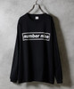 Picture No.21 of NUMBER (N)INE number nine BOX LINE PRINTED CLASSIC L/S T-SHIRT / number nine box line Logo Print classic Long Tee F25NLT007