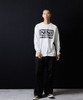 Picture No.7 of NUMBER (N)INE N(N) number nine PRINTED CLASSIC L/S T-SHIRT / NN Number Nine Logo Print Classic Long Tee F25NLT005