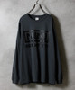 Picture No.34 of NUMBER (N)INE N(N) number nine PRINTED CLASSIC L/S T-SHIRT / NN Number Nine Logo Print Classic Long Tee F25NLT005