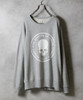 Picture No.20 of NUMBER (N)INE SCHOOL OF VISUAL COMEDY PRINTED CLASSIC CREWNECK SWEATSHIRT / Skull Motif Logo Print classic Crew Neck sweatshirt F25NC006