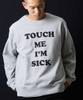 Picture No.15 of NUMBER (N)INE TOUCH ME I'M SICK PRINTED CLASSIC CREWNECK SWEATSHIRT / Touch Me I'm Sick Logo Print classic Crew Neck sweatshirt F25NC009