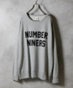 Picture No.20 of NUMBER (N)INE NUMBER NINERS PRINTED CLASSIC CREWNECK SWEATSHIRT / Number Niners Logo Print classic Crew Neck sweatshirt F25NC010