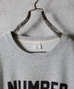 Picture No.23 of NUMBER (N)INE NUMBER NINERS PRINTED CLASSIC CREWNECK SWEATSHIRT / Number Niners Logo Print classic Crew Neck sweatshirt F25NC010