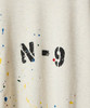 Picture No.19 of NUMBER (N)INE HAND PAINTED VINTAGE GAZETTE CREWNECK SWEATSHIRT (OATMEAL) / Hand painted vintage Gusset Crew Neck sweatshirt F25NC002P