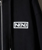 Picture No.5 of NUMBER (N)INE N(N) number nine PRINTED FULL ZIP SWEAT HOODIE / NN number nine One-point Logo & Back Print Sweatshirt zip hoodie F25NC012