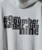 Picture No.13 of NUMBER (N)INE N(N) number nine PRINTED FULL ZIP SWEAT HOODIE / NN number nine One-point Logo & Back Print Sweatshirt zip hoodie F25NC012