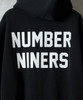 Picture No.6 of NUMBER (N)INE NUMBER NINERS BACK PRINTED FULL ZIP SWEAT HOODIE / Number Niners back Print zip hoodie F25NC013