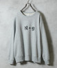 Picture No.1 of NUMBER (N)INE N-9 PRINTED CLASSIC CREWNECK SWEATSHIRT / N-9 Logo Print classic Crew Neck sweatshirt F25NC014