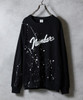 Picture No.9 of NUMBER (N)INE HAND PAINTED Number⑨ PRINTED CLASSIC CREWNECK SWEATSHIRT / Hand painted number Nine Logo Print classic Crew Neck sweatshirt F25NC005P