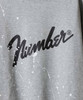 Picture No.17 of NUMBER (N)INE HAND PAINTED Number⑨ PRINTED CLASSIC CREWNECK SWEATSHIRT / Hand painted number Nine Logo Print classic Crew Neck sweatshirt F25NC005P