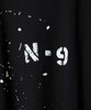 Picture No.19 of NUMBER (N)INE HAND PAINTED VINTAGE GAZETTE CREWNECK SWEATSHIRT (BLACK) / Hand painted vintage Gusset Crew Neck sweatshirt F25NC001P