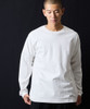 Picture No.4 of NUMBER (N)INE BASIC HEM PRINTED L/S T-SHIRT / Basic One-point Logo Print Long-sleeved T-shirt F25GNC001