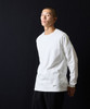 Picture No.8 of NUMBER (N)INE BASIC HEM PRINTED L/S T-SHIRT / Basic One-point Logo Print Long-sleeved T-shirt F25GNC001