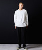 Picture No.10 of NUMBER (N)INE BASIC HEM PRINTED L/S T-SHIRT / Basic One-point Logo Print Long-sleeved T-shirt F25GNC001