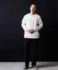 Picture No.11 of NUMBER (N)INE BASIC HEM PRINTED L/S T-SHIRT / Basic One-point Logo Print Long-sleeved T-shirt F25GNC001