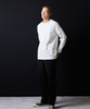 Picture No.12 of NUMBER (N)INE BASIC HEM PRINTED L/S T-SHIRT / Basic One-point Logo Print Long-sleeved T-shirt F25GNC001