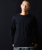Picture No.16 of NUMBER (N)INE BASIC HEM PRINTED L/S T-SHIRT / Basic One-point Logo Print Long-sleeved T-shirt F25GNC001