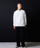 Picture No.10 of NUMBER (N)INE BASIC HEM PRINTED POCKET L/S T-SHIRT / Basic One-point Logo Print pocket Long T-shirt F25GNC002