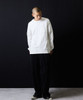 Picture No.11 of NUMBER (N)INE BASIC HEM PRINTED POCKET L/S T-SHIRT / Basic One-point Logo Print pocket Long T-shirt F25GNC002
