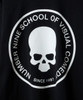 Picture No.10 of NUMBER (N)INE SCHOOL OF VISUAL COMEDY PRINTED CLASSIC L/S T-SHIRT / Skull Motif Print Long-sleeved T-shirt S26NLT001