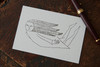 Picture No.1 of minä perhonen Illustrations From the Postcard Set "Sunday Thoughts" SP0310_12