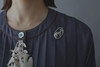 Picture No.1 of minä perhonen Mori no Hoshi Brooch ZA7625