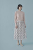Picture No.1 of minä perhonen Flower Crown Tuck Skirt 2024 S/S ACS5361