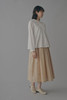 Picture No.3 of minä perhonen choucho Gathered Skirt minä perhonen neutraali ACS5398S